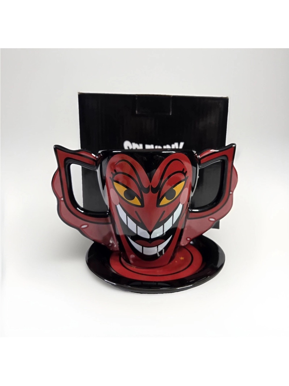 Killstar x The Powerpuff Girls HIM Mug & Saucer Set - "Splendidly Evil